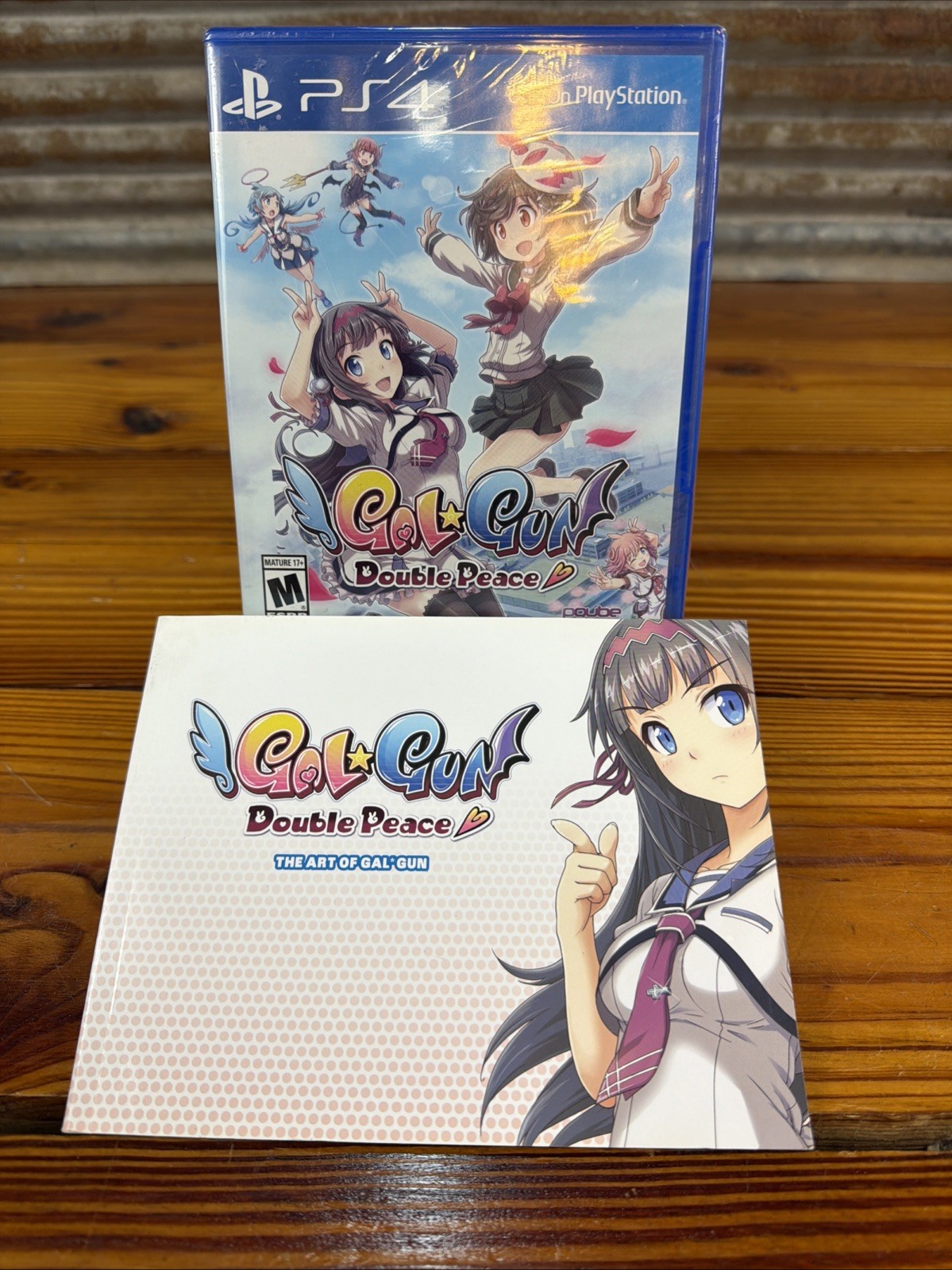 Gal Gun Double Peace Playstation 4 PS4 W/Art Booklet New Factory Sealed
