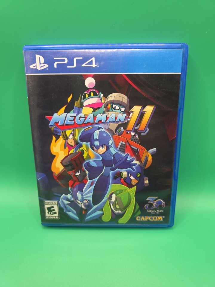 Mega Man 11 (PlayStation 4, 2018) PS4 Rated E Excellent Condition