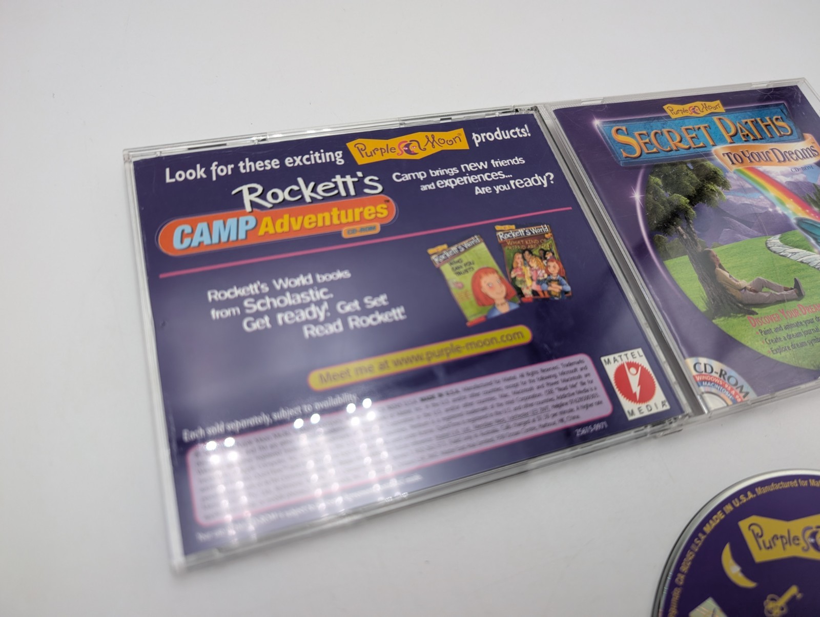 Purple Moon: Secret Paths — To Your Dreams (Windows/Mac, 1999)