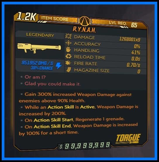 All Platforms Borderlands 3 Modded R.Y.N.A.H, Best Launcher, Unlimited Ammo!