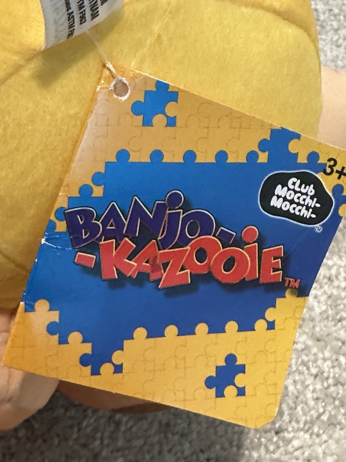 2023 Banjo Kazooie Plush N64 Club Mocchi TOMY Bear Bird Video Game
