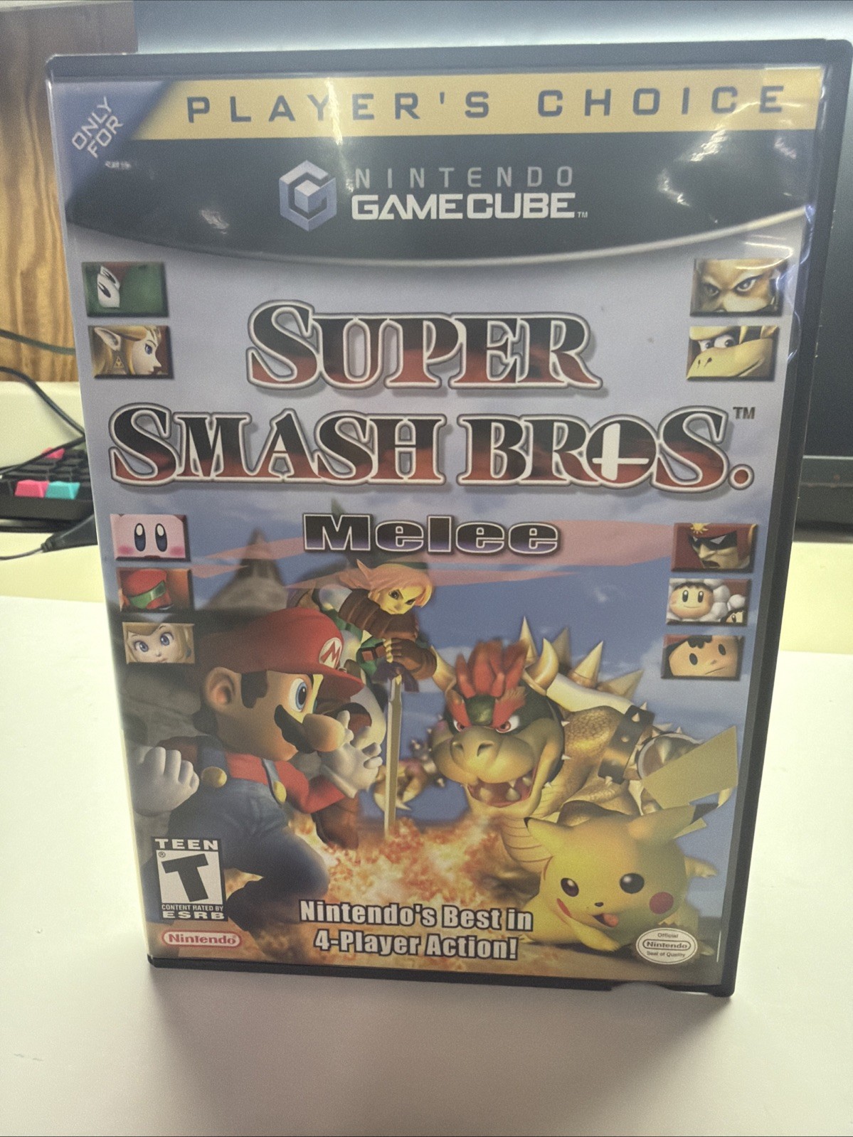 Super Smash Bros Melee Nintendo GameCube 2001,Tested, Working Mint