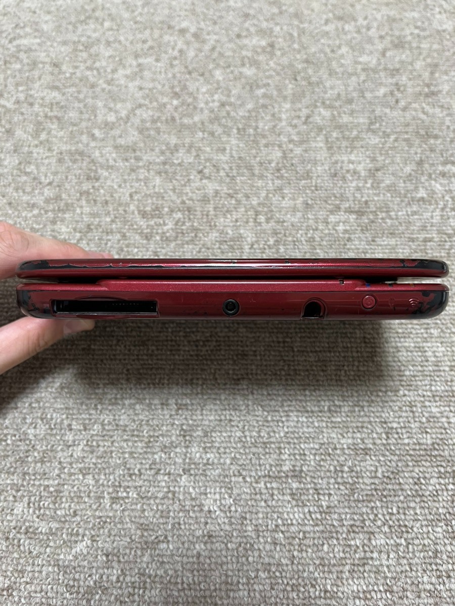 New 3DS LL XL Metalic red Japan Nintendo Console region Japanese B57