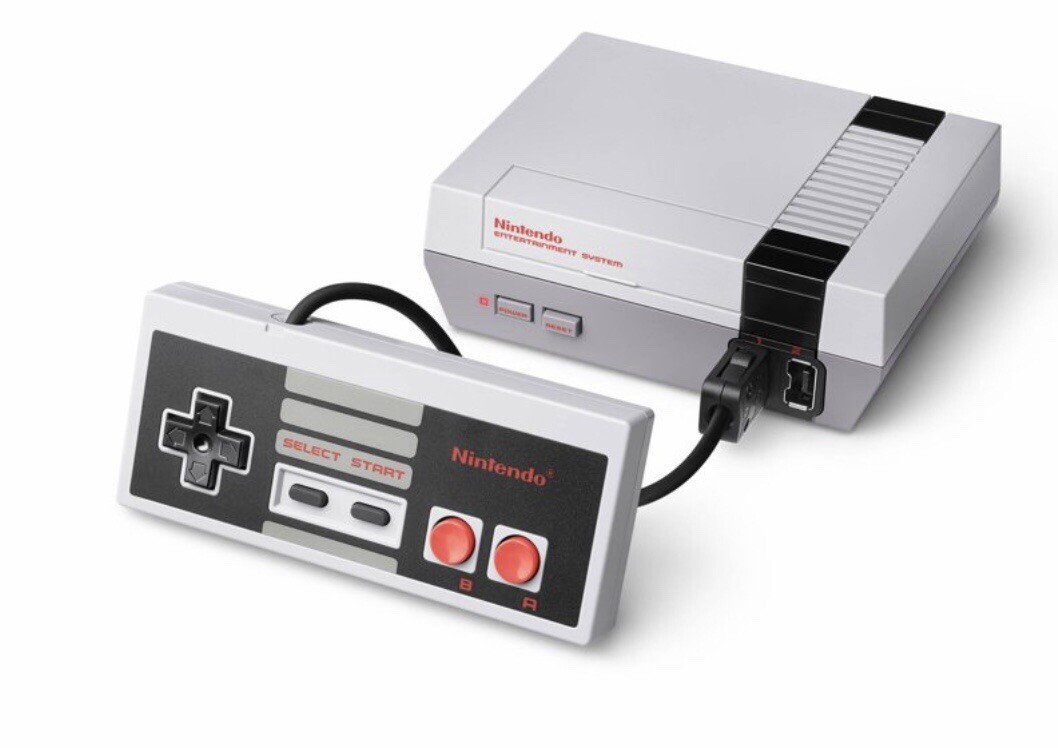 Nintendo Classic Mini SNES 512MB Game Console – Gray