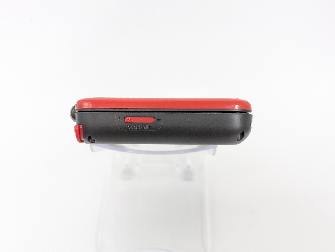 B345 Nintendo new 2DS console LL XL Mario Kart Black x Red Japan w/pen fx