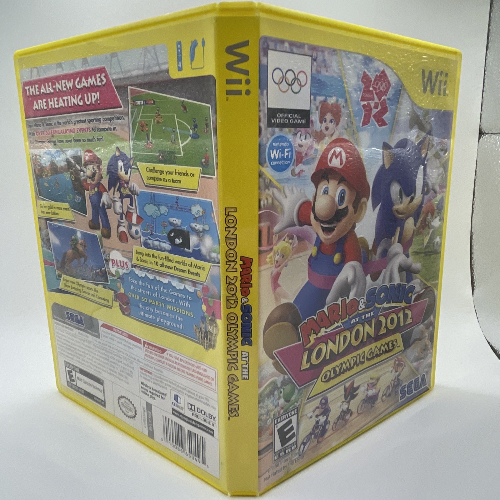 Mario & Sonic At The London 2012 Olympic Games (Nintendo Wii, 2012) Complete