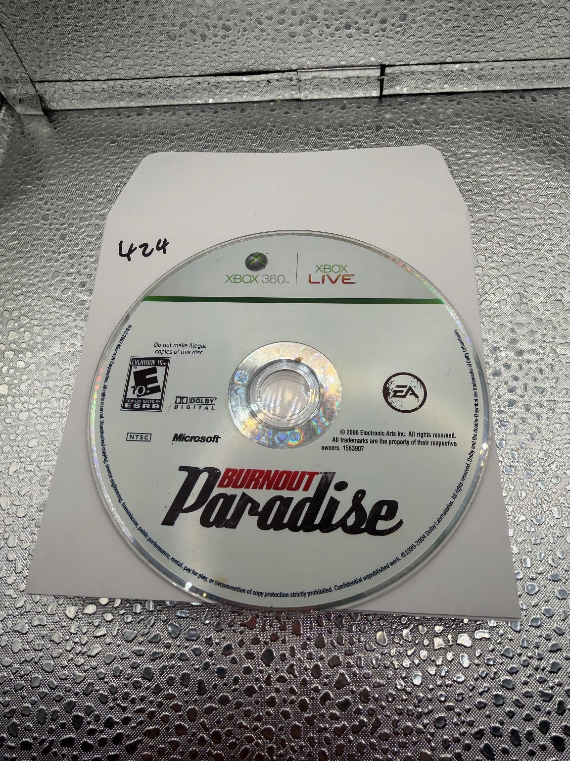 Burnout Paradise Xbox 360 Video Game Racing Open World Xbox Live