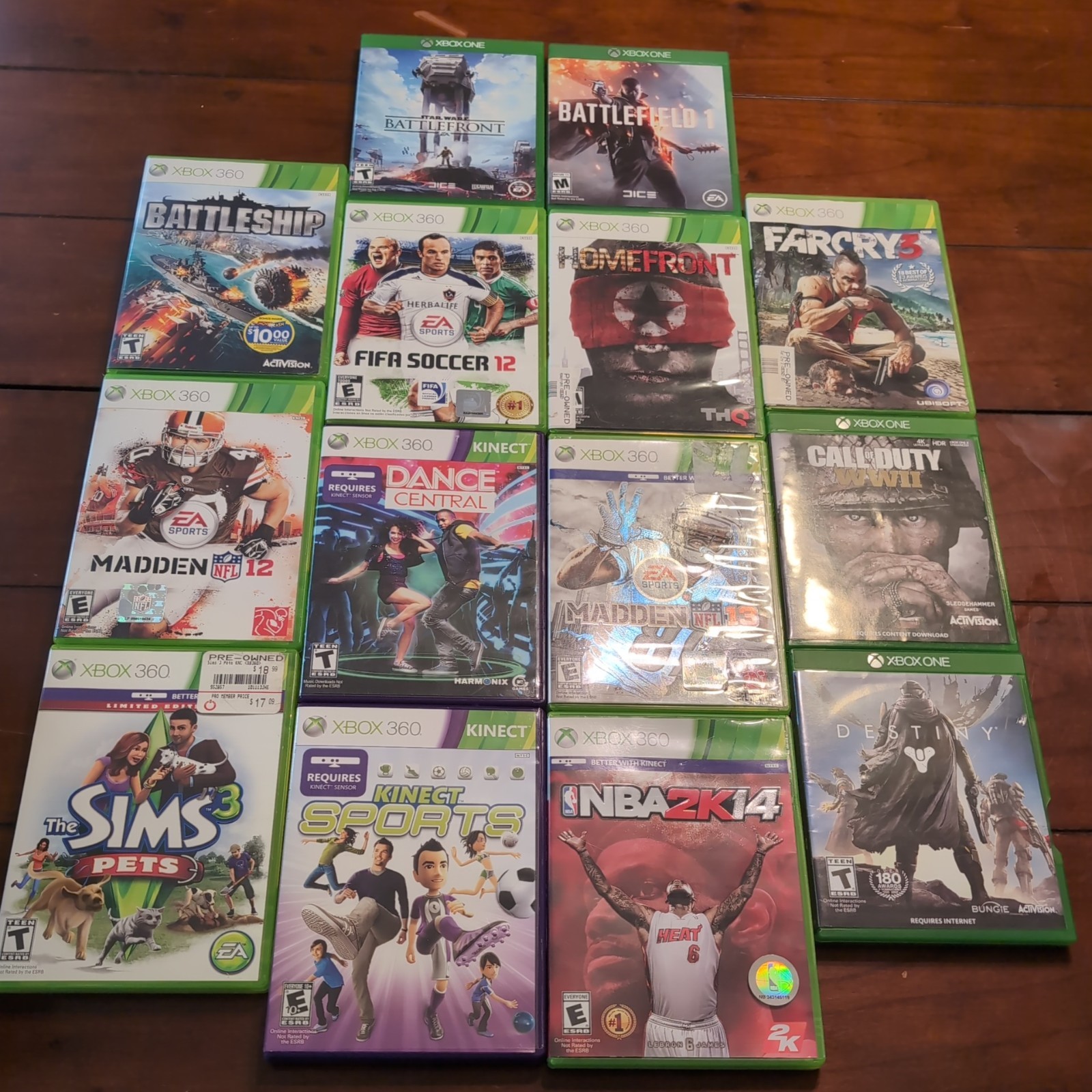 Multiple XBOX One, 360 & Kinect Games!! Selling Everything As A Package Deal.