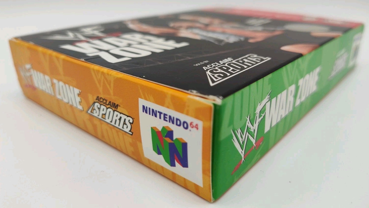 WWF War Zone (N64, 1998) *CIB + Case Protector + Strategy Guide* VINTAGE Tested!
