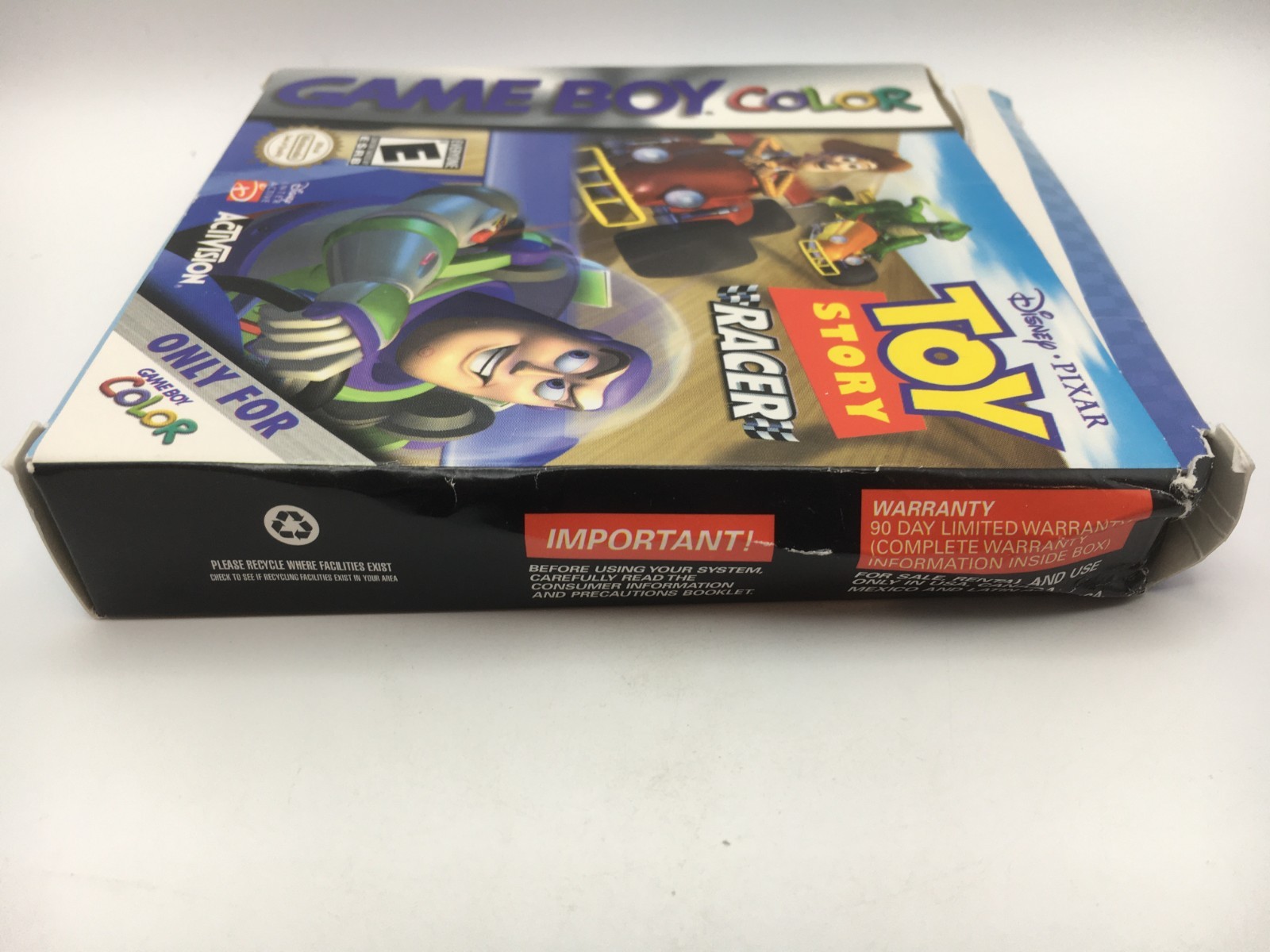 Nintendo Game Boy Color 2001 – Toy Story Racer w/ Box & Manual (Works)