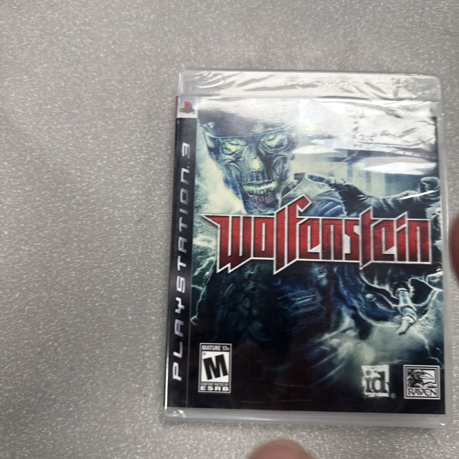 Wolfenstein PS3 (Sony PlayStation 3, 2009) **Brand New Factory Sealed**