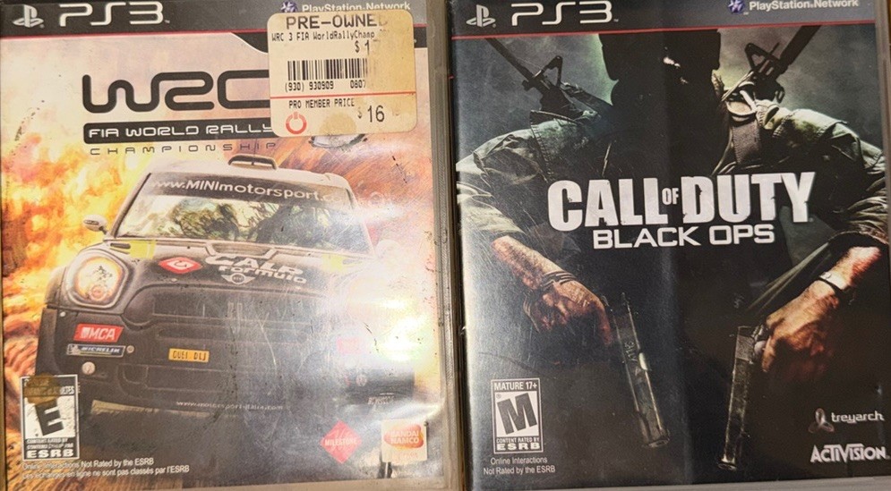PlayStation 3 PS3 Game Lot of 8 Call Of Duty Uncharted Nascar Street Fighter