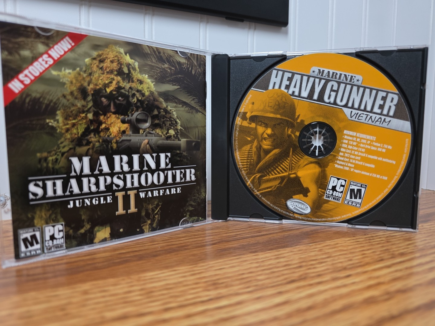 Marine Heavy Gunner Vietnam PC CD-ROM 2004 Windows Tested Working!