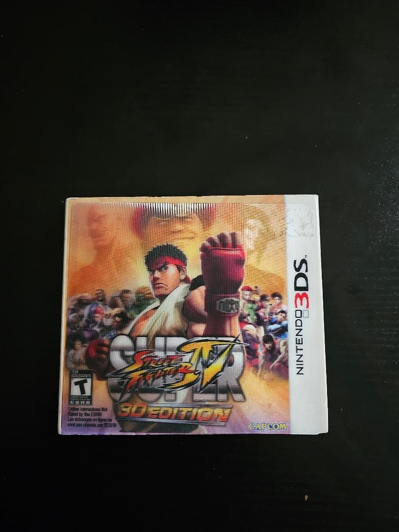 Super Street Fighter IV -3D Edition (Nintendo 3DS, 2011) CIB