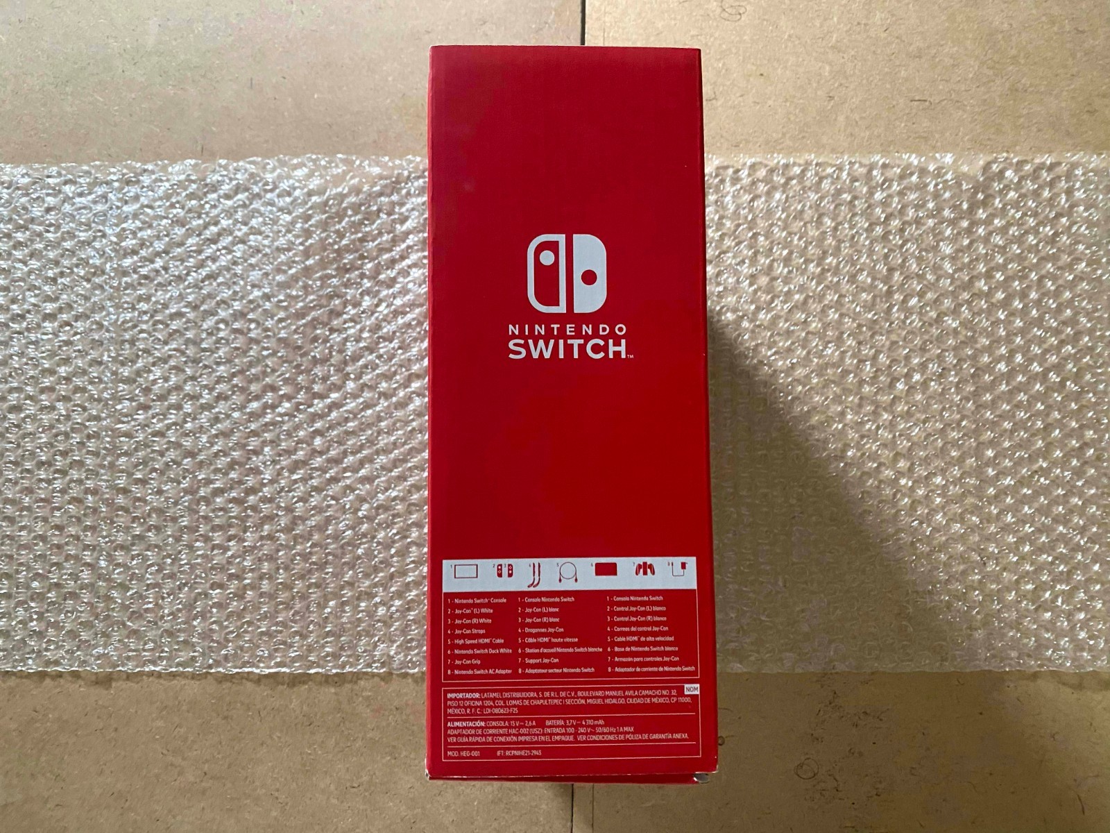 Nintendo Switch OLED Console White (HEG-001 64GB) – COMPLETE / CIB *TESTED *VGC