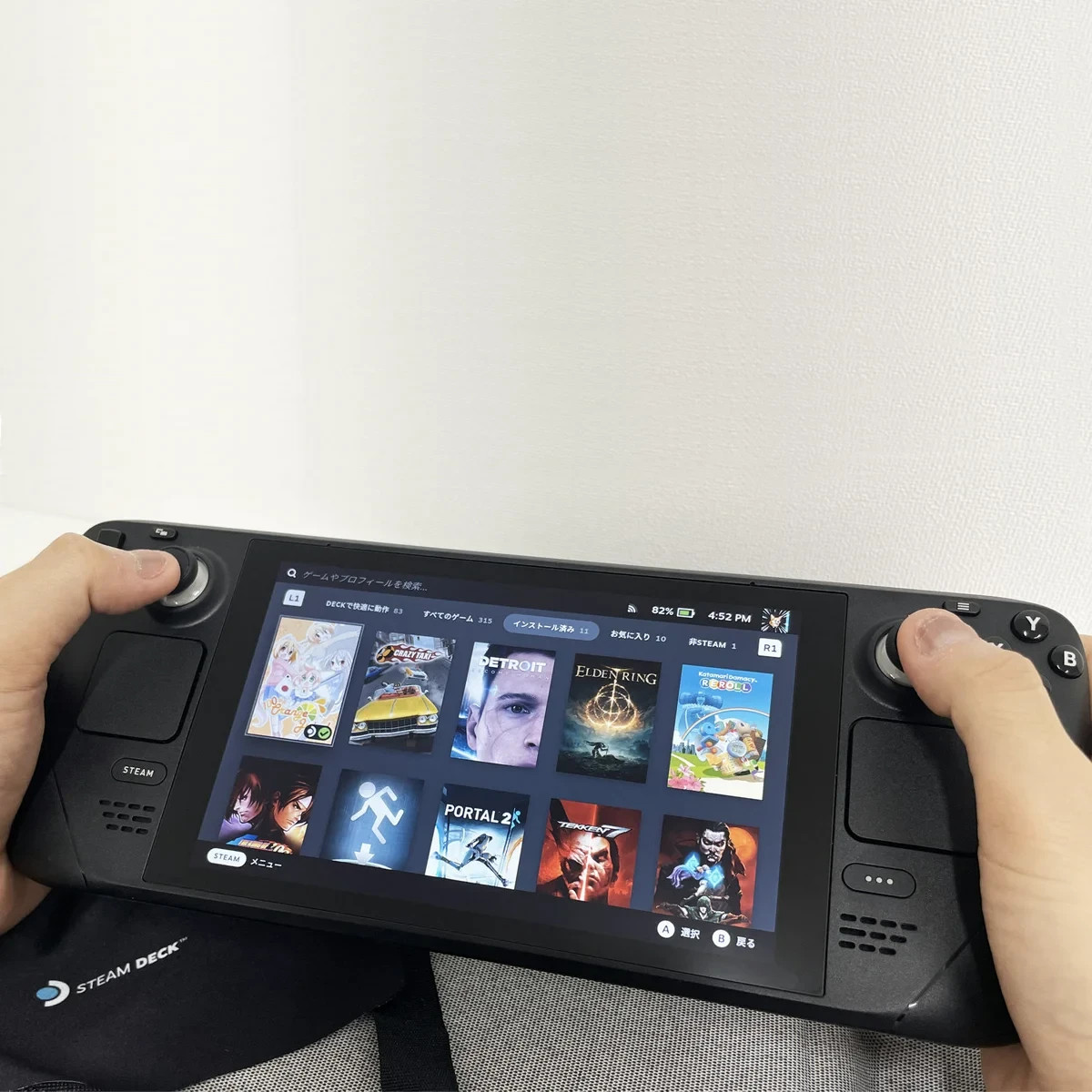 Valve Steam Deck 256 GB Video Game Console (Black) (Genuine)
