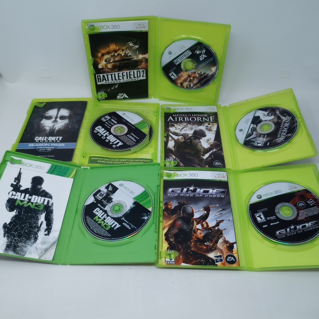 Lot Of 22 Xbox 360 Games With Cases (Many Have Manuals) UNTESTED See Pics!