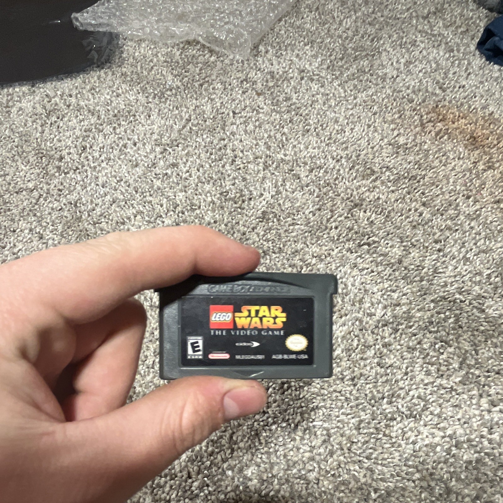 Game Boy Advance w/ LEGO Star Wars. Batteries not included.