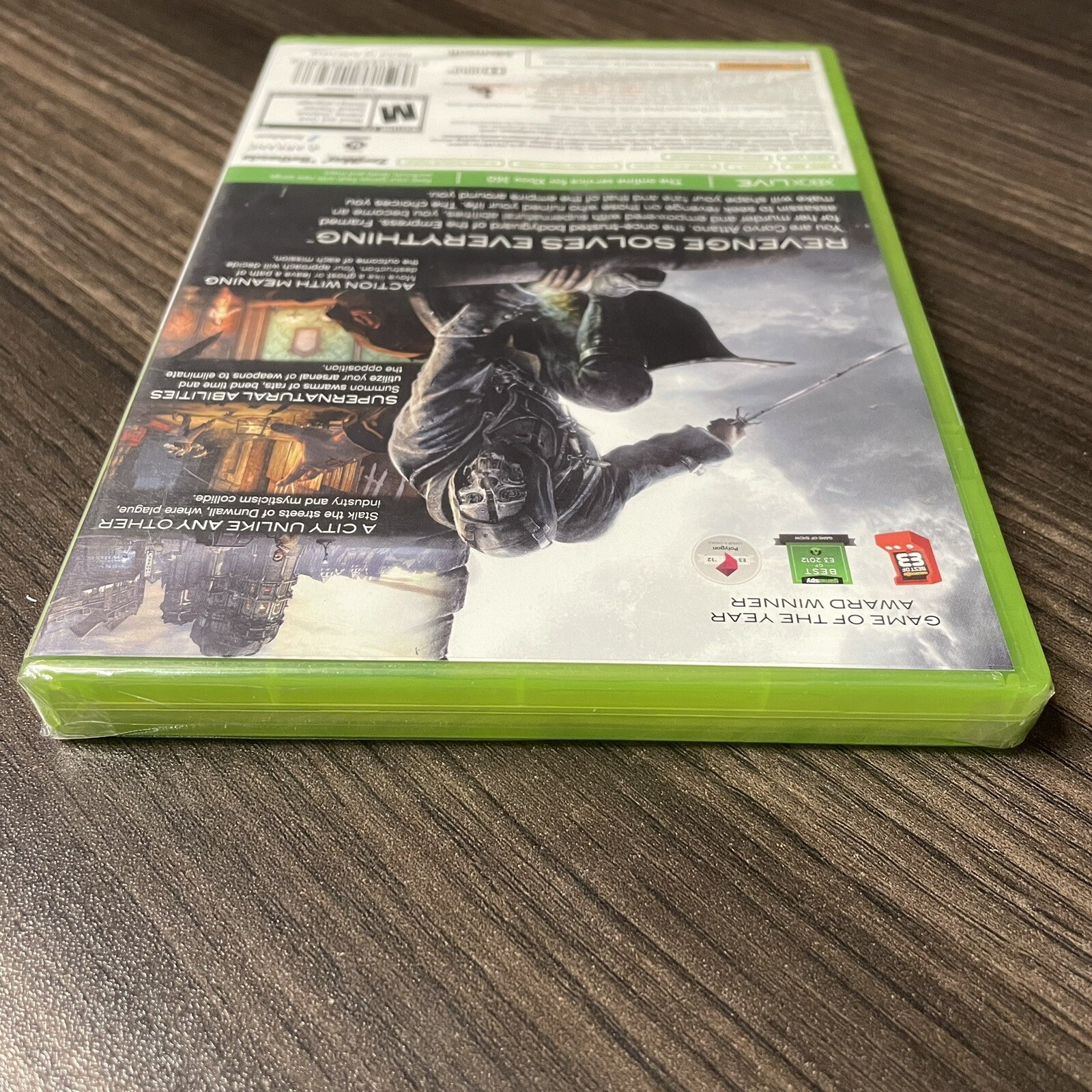 Dishonored XBOX 360 Brand New + Factory Sealed