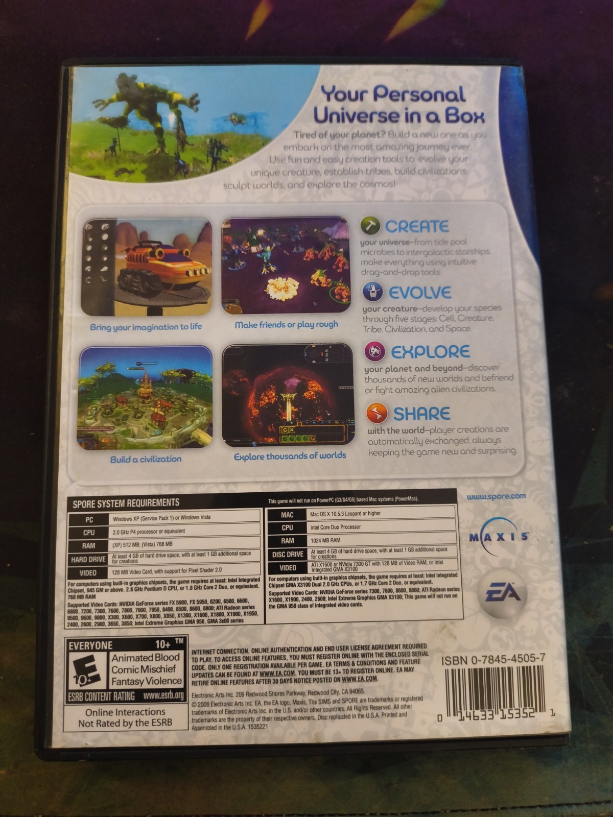 Spore (Windows/Mac, 2008)