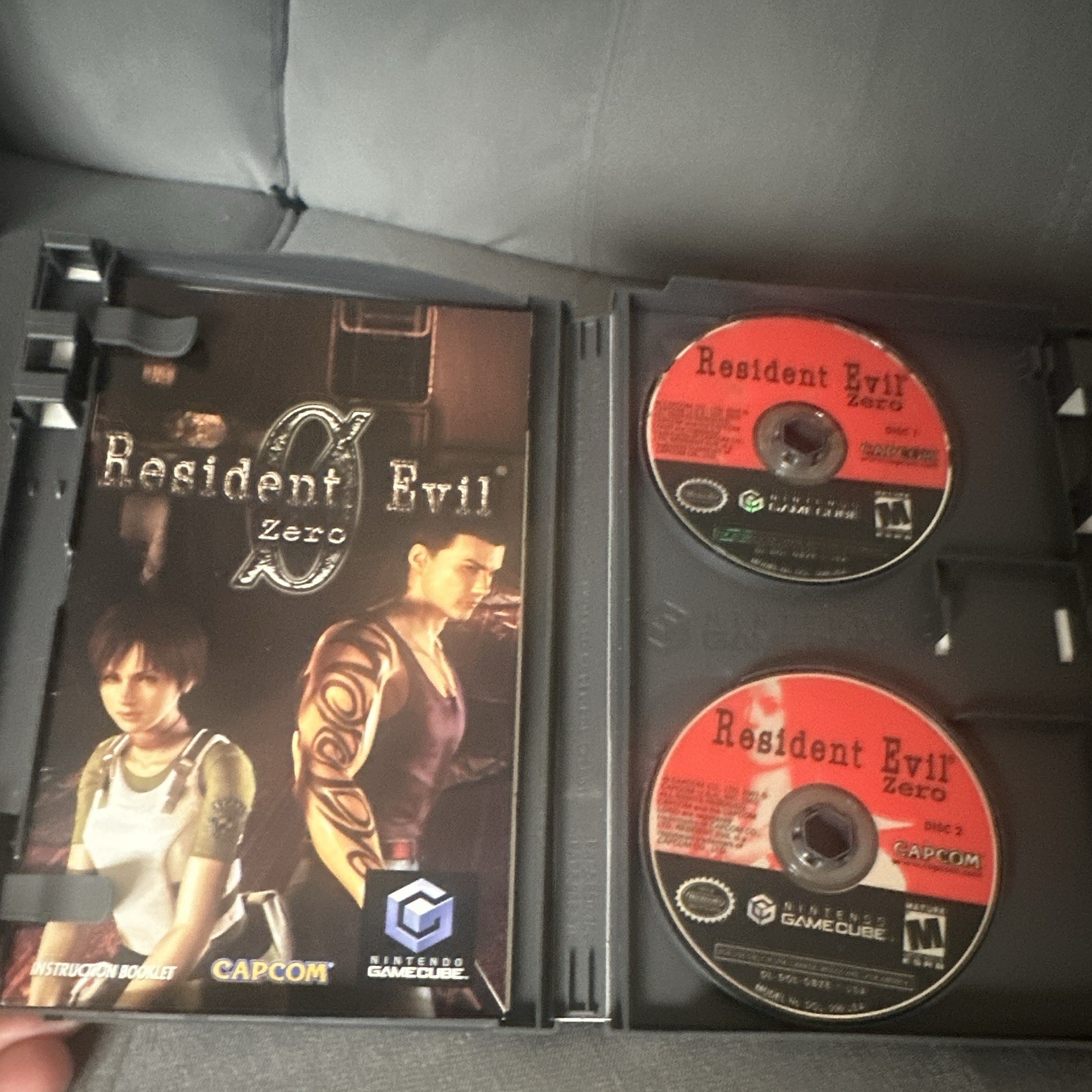 Capcom Resident Evil Zero Nintendo GameCube, Survival Horror, NTSC-U/C, M, Manu…