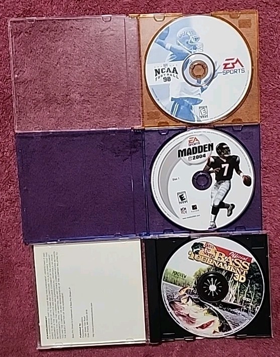 Mixed Sports Pc Game Lot