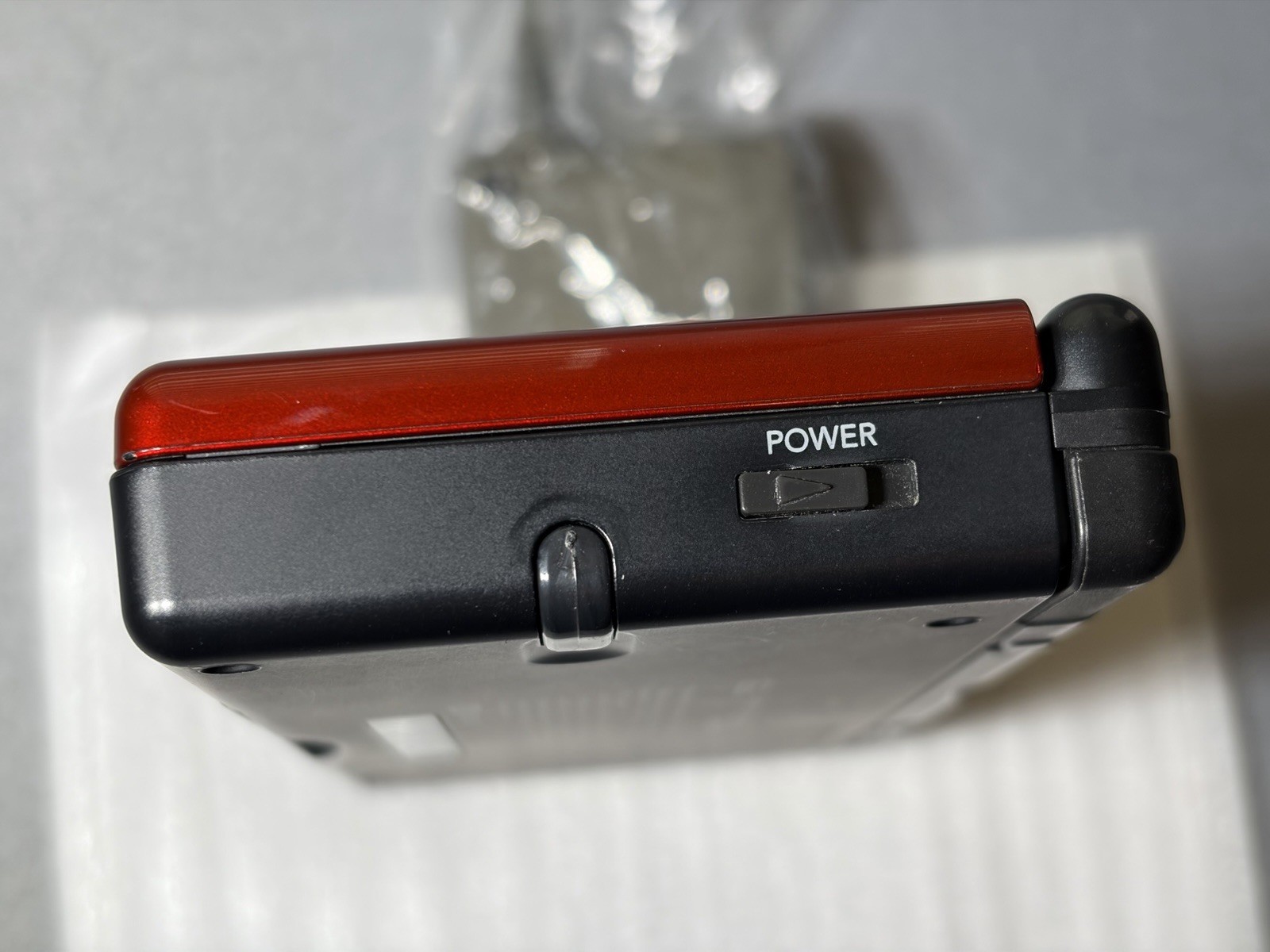 Nintendo DS Lite Crimson Red Black Handheld Console Complete Great Condition