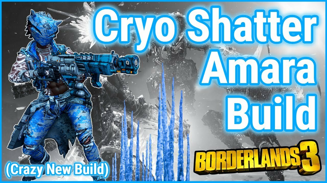 PC/PS4&5/XBOX Borderlands 3 -Cryo Shatter Amara- Rest Assured – Level 72 10 Item