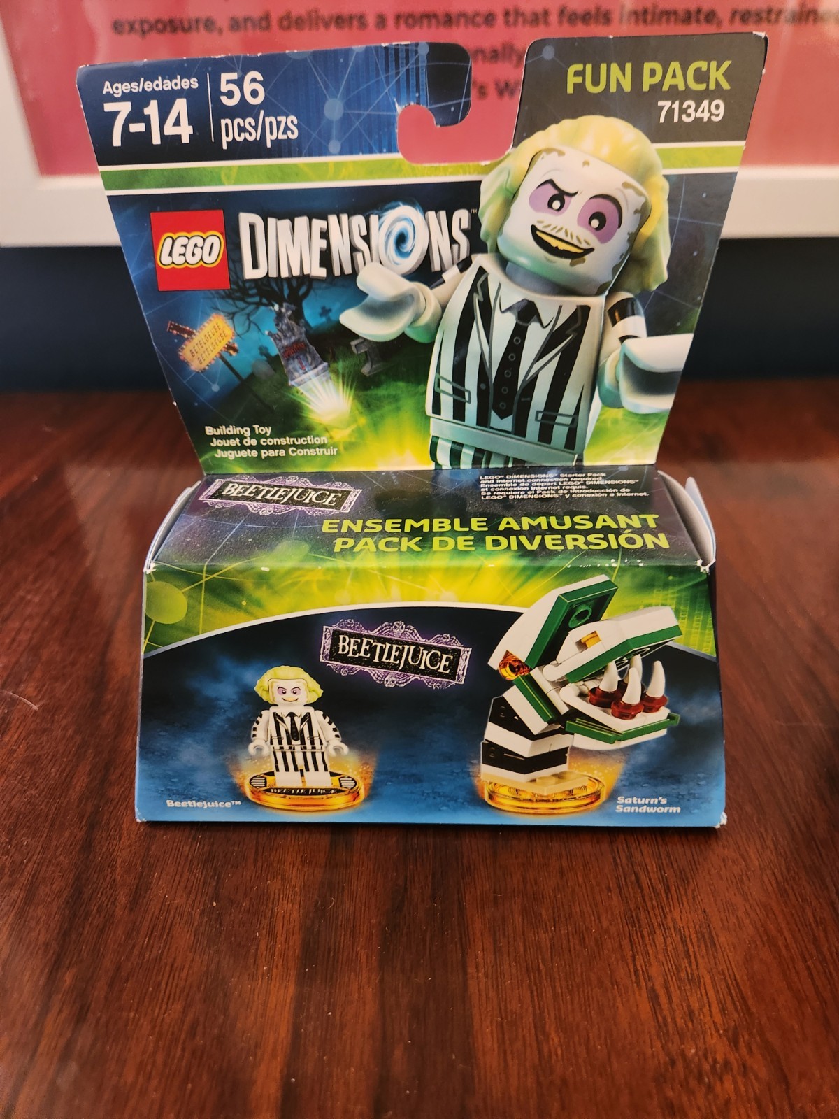 NEW – LEGO Dimensions Beetlejuice & Saturn’s Sandworm Fun Pack 71349 – SEALED