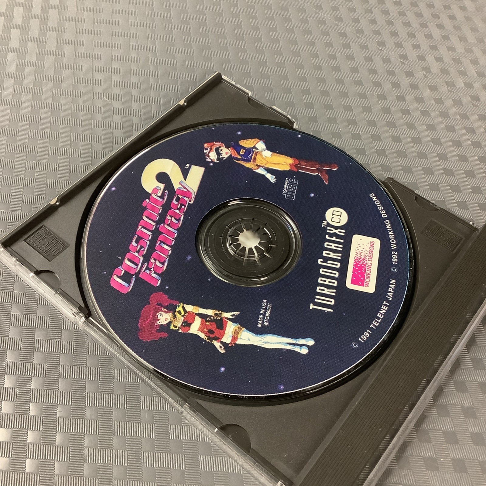 Cosmic Fantasy 2 (TurboGrafx CD Turboduo) No Manual! Nice Shape! Working Designs
