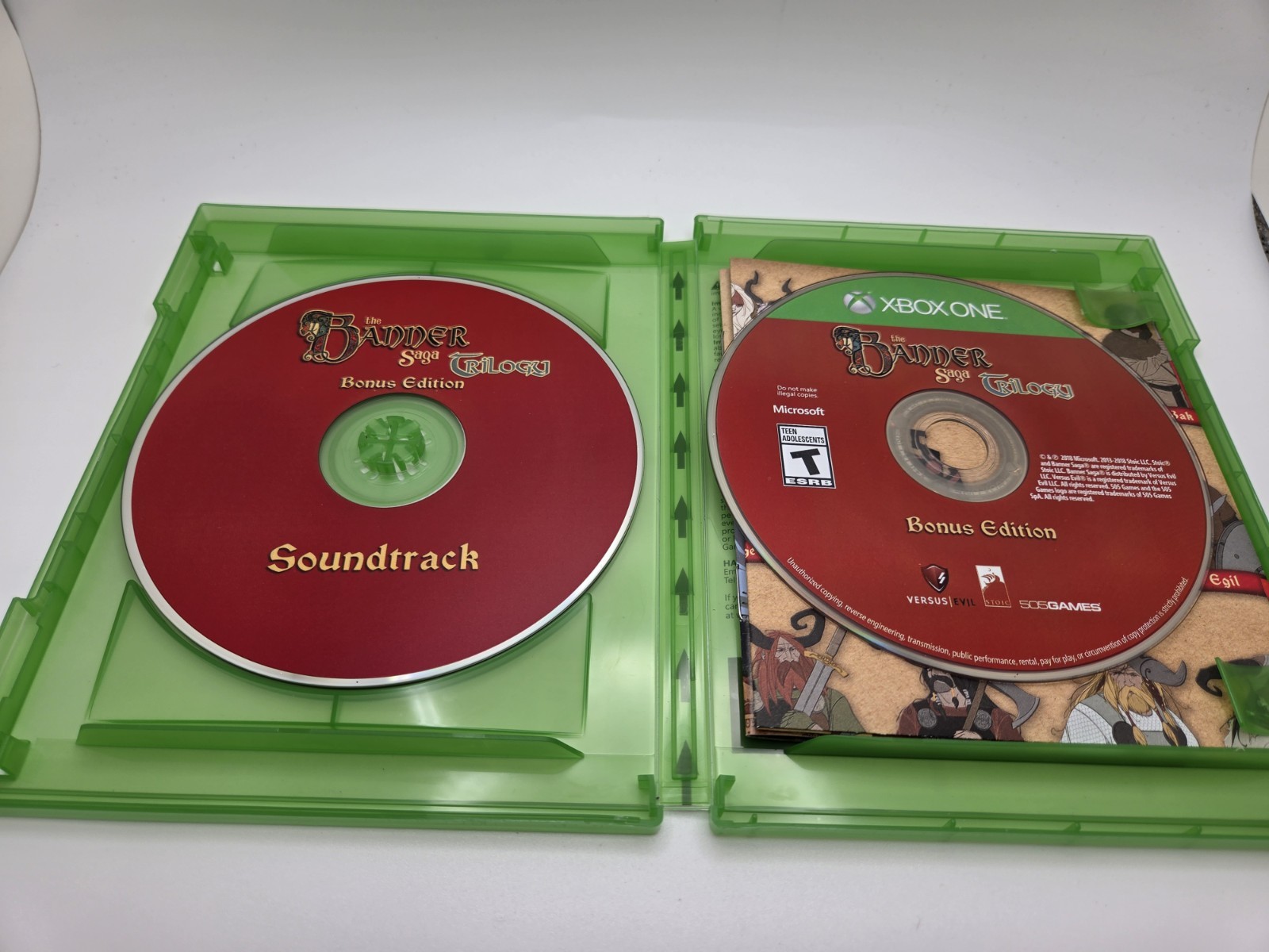 The Banner Saga Trilogy Bonus Edition for Xbox One Complete in Box