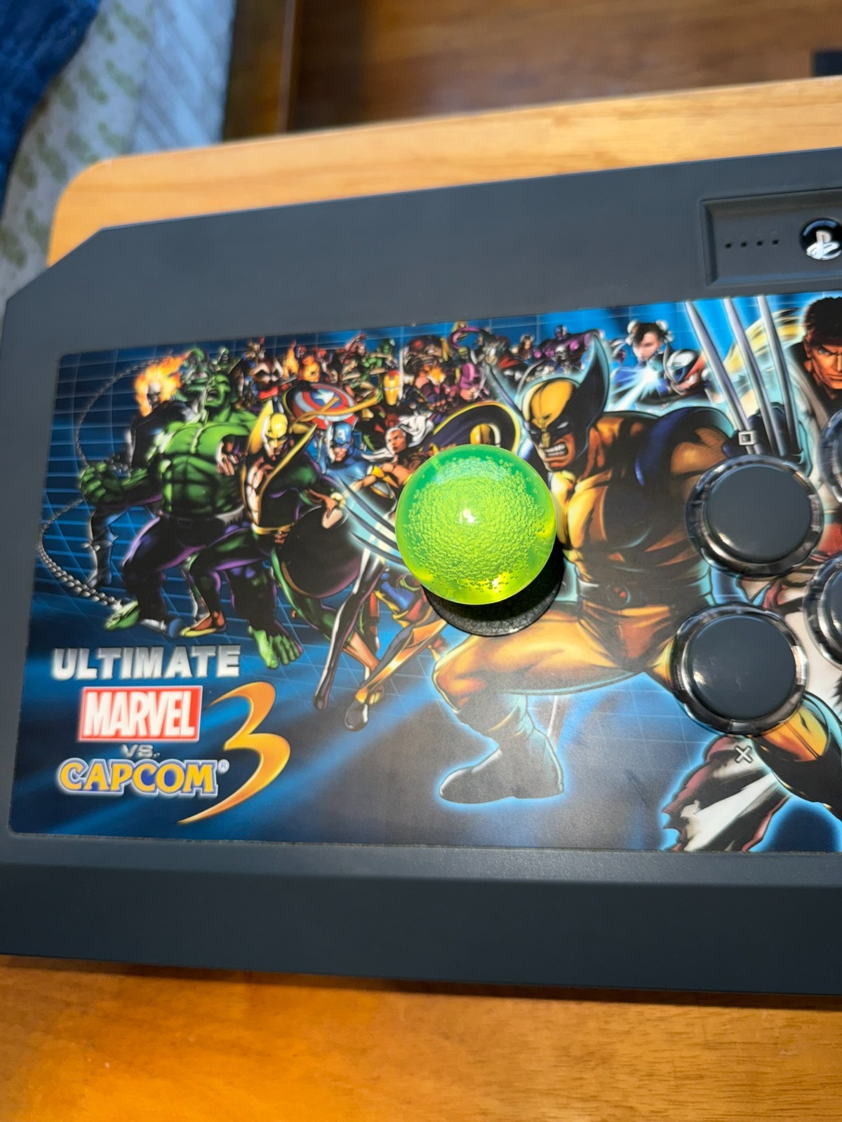 Ultimate Marvel vs Capcom 3 Hori Arcade Stick PS3, 8-way gate included