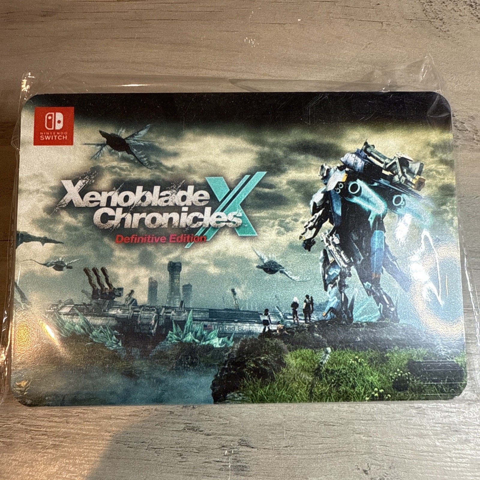 Xenoblade Chronicles X: Definitive Edition Best Buy Bonus Metal Poster & Stand