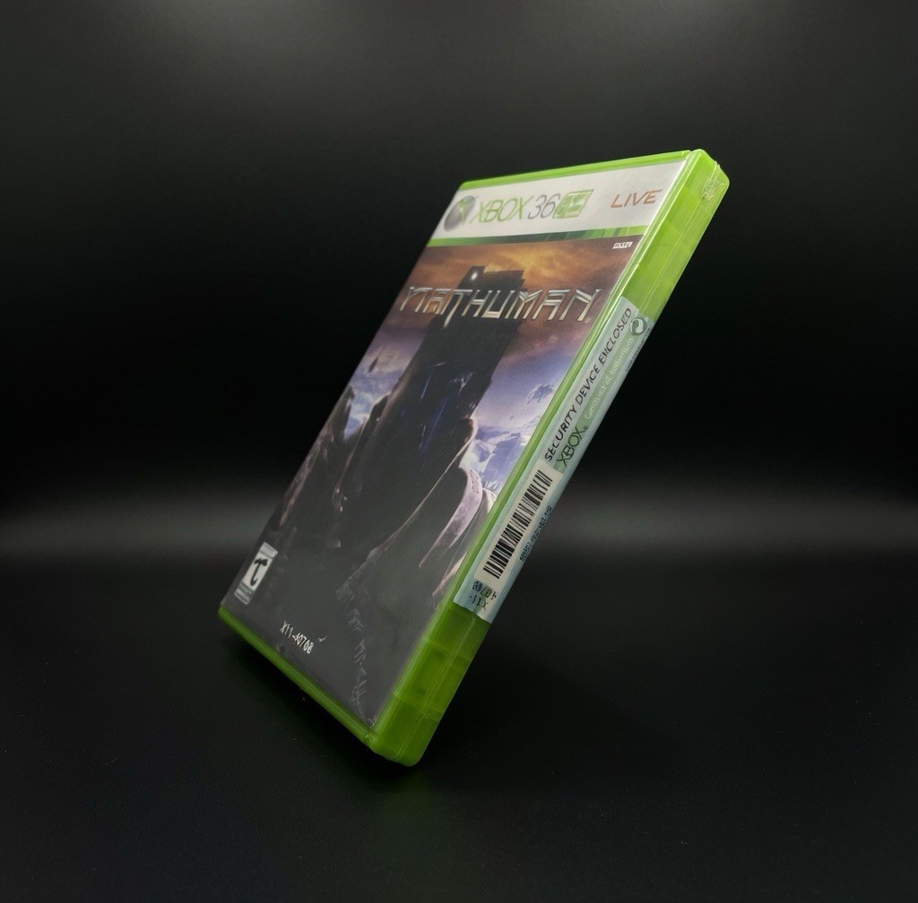 UNOPENED NO SEAL Too Human Microsoft Xbox 360 WATA VGA CGC MINTY CIB GUARANTEED