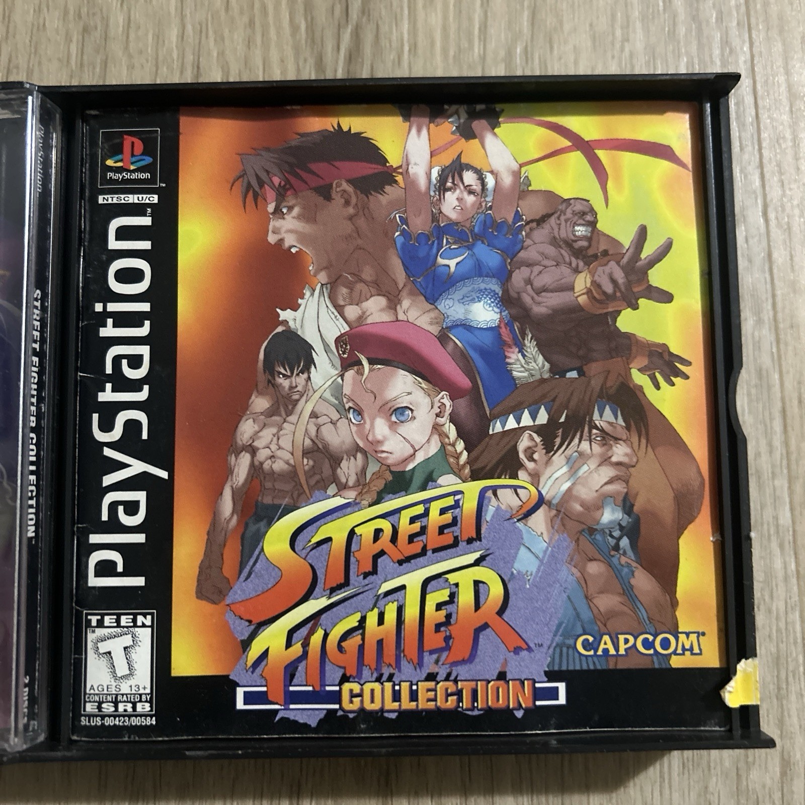 Street Fighter Collection (SONY PlayStation 1, 1997) Complete