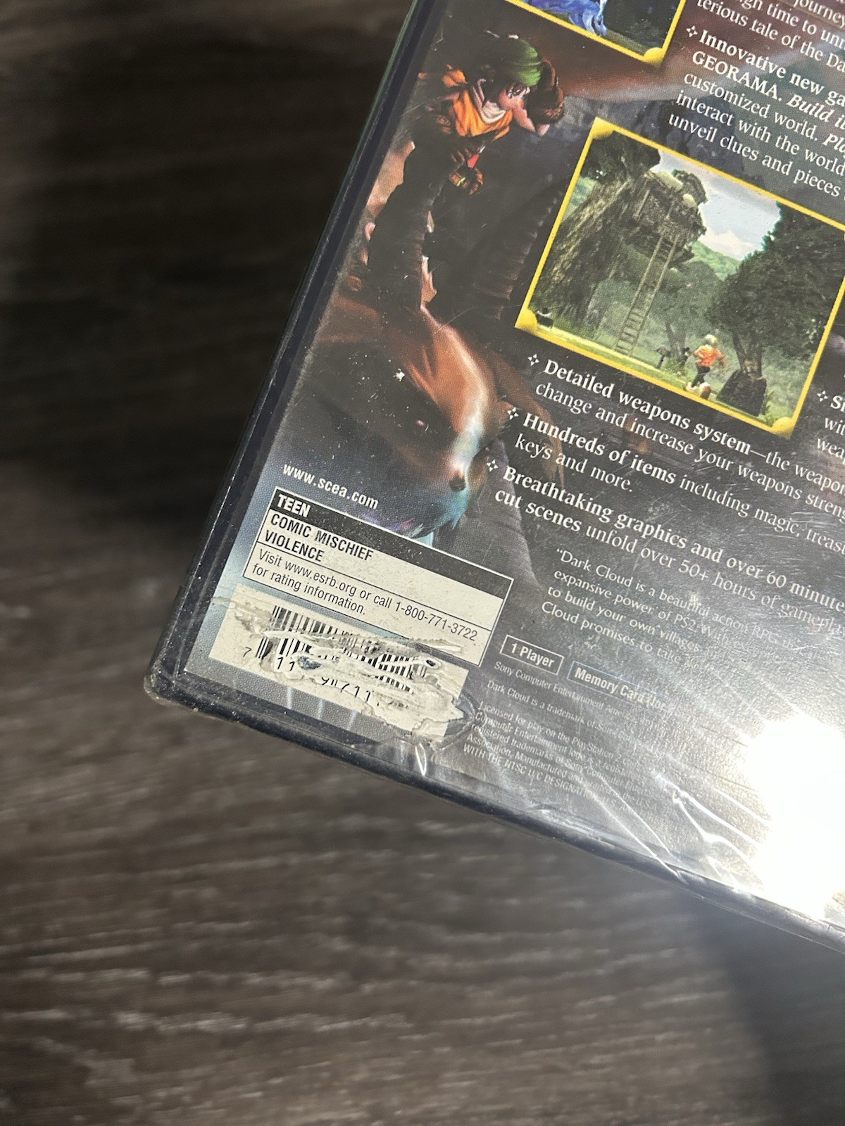 Dark Cloud Sony PlayStation 2 PS2 Black Label New Factory Sealed
