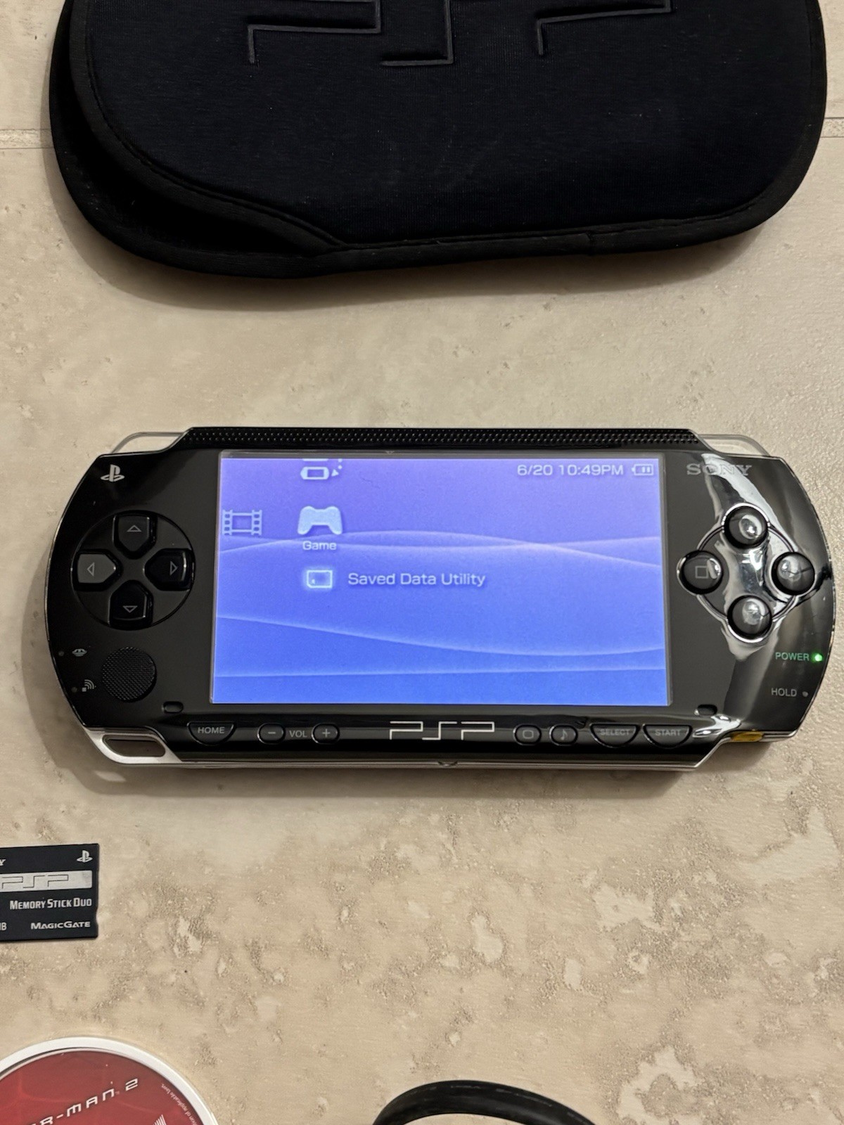 Sony PSP 1000 Portable Tested Bundle Near Mint Condition With Charger & UMDS