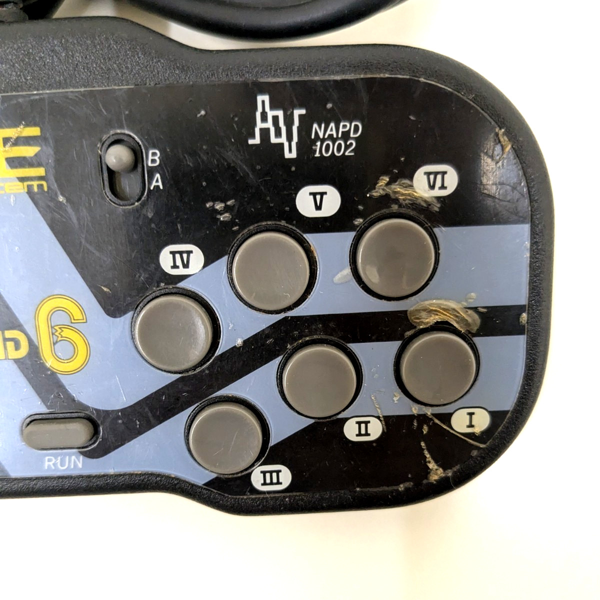 Set of 2 PC Engine 6 button Controller Avenue Pad 6 PCE HE system Control Pad #2