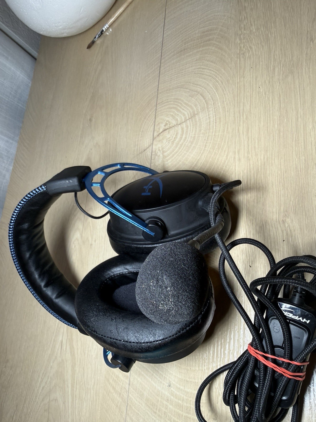 HyperX Cloud Alpha S Wired Over-Ear Gaming Headset – Blue