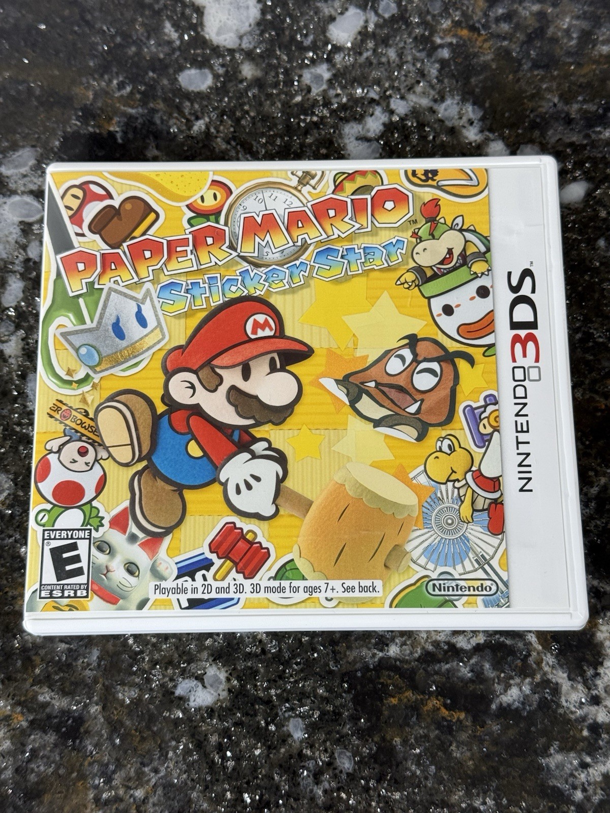 Paper Mario: Sticker Star (Nintendo 3DS, 2012) CIB w/ Manual COMPLETE NICE!