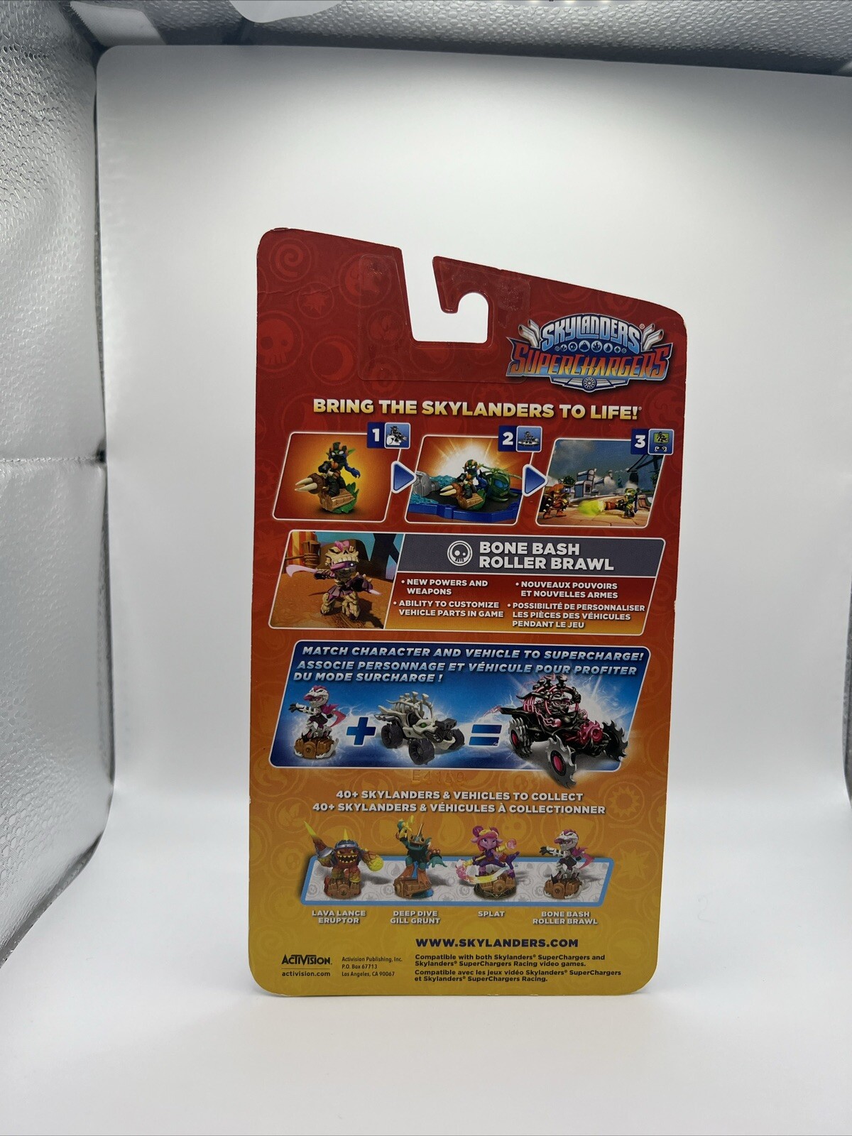 Skylanders SuperChargers Bronze Bone Bash Roller Brawl
