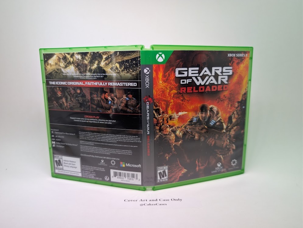 Gears of War Reloaded – Xbox Series X Empty Case (No Game)