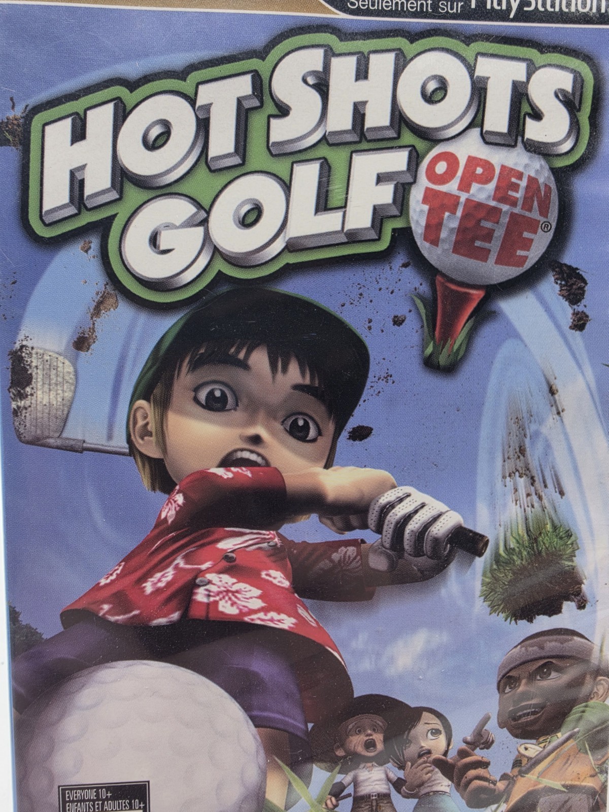 Hot Shots Golf Open Tee PSP CIB Complete Mint Tested