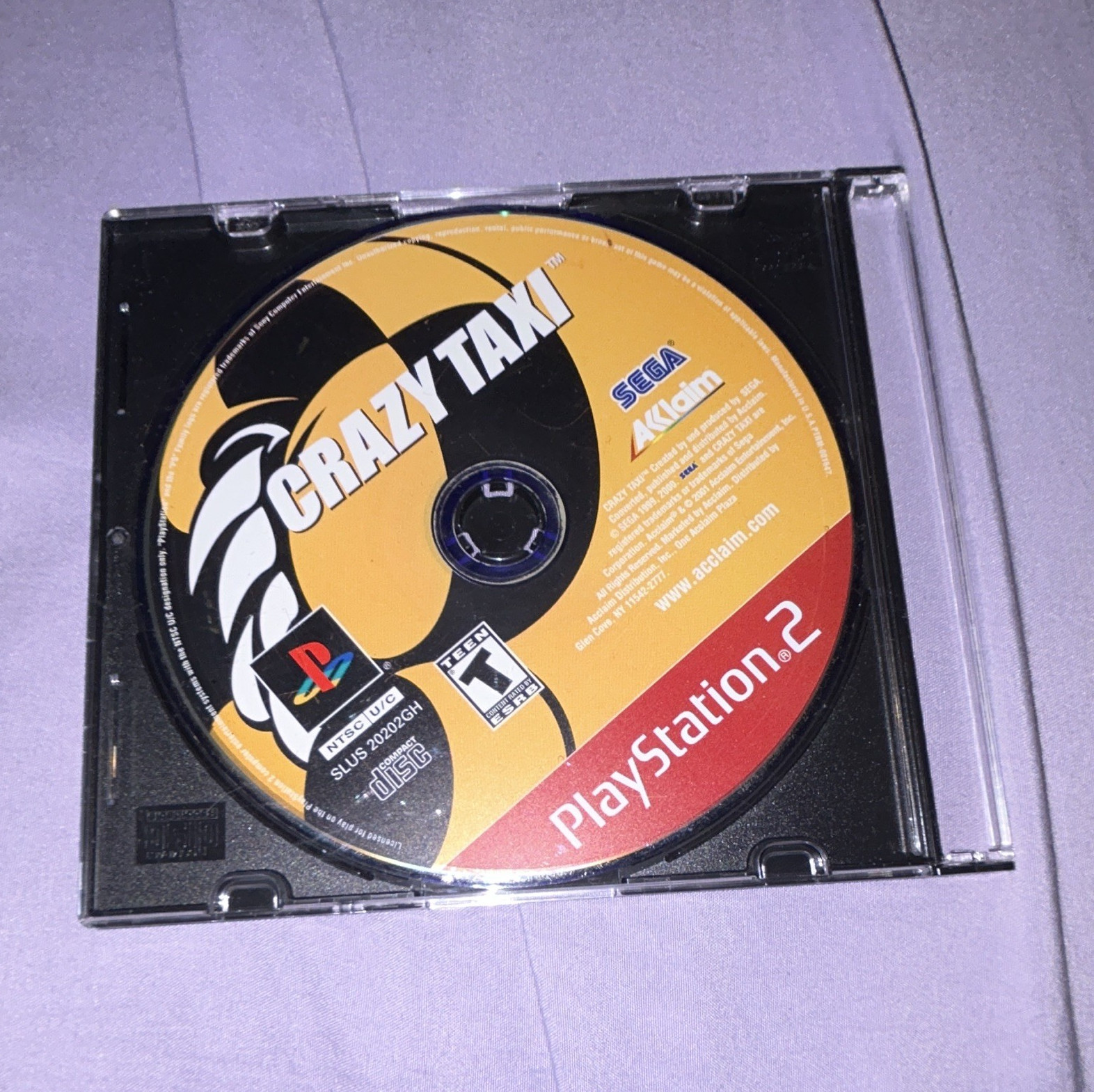 Acclaim Crazy Taxi PS2 Crazy Taxi Series Racing T Teen NTSC-U/C US/CA