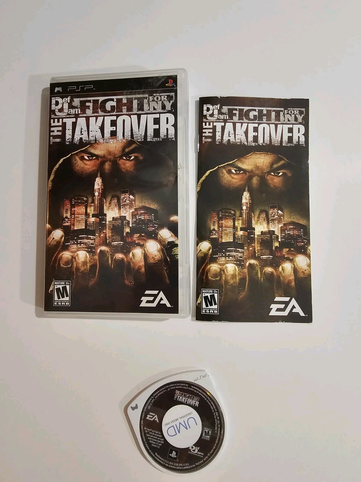 Def Jam Fight for NY the Takeover (Sony PSP) *CIB*