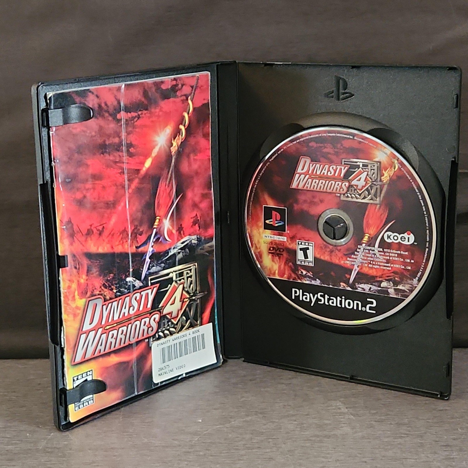 Dynasty Warriors 4 PlayStation 2 PS2 Game CIB