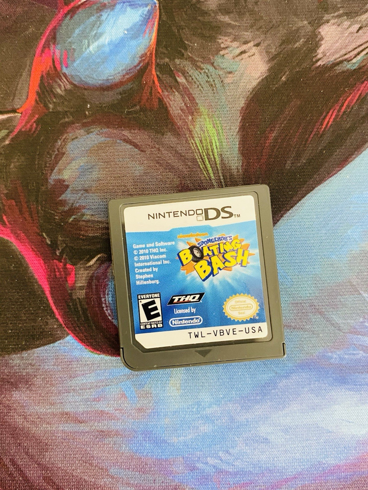 REFURBISHED SpongeBob’s Boating Bash (Nintendo DS, 2010). Tested.