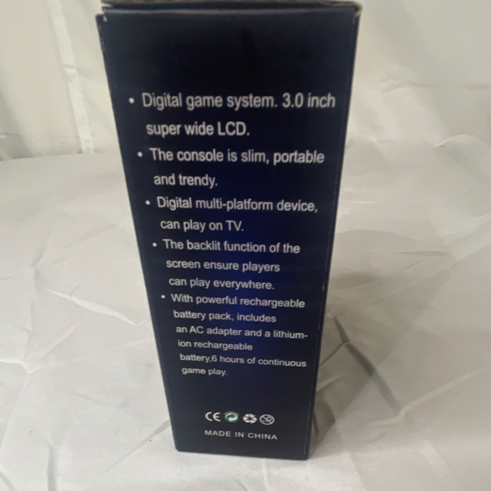 Retro FC Plus Black Handheld System 3.0 Inch LCD Composite RCA USB TV Output