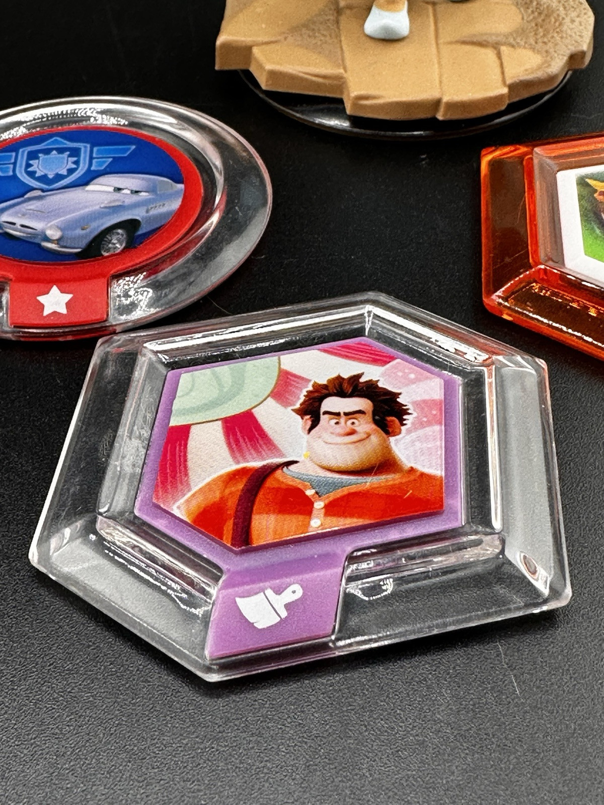 Disney Infinity Power Disc Lot Cars Mike Car Toys R Us Jasmine Wreck It Ralph