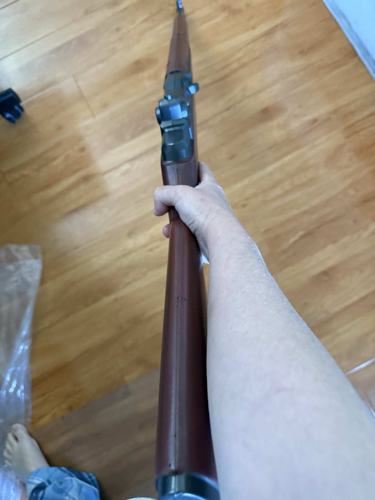 M1 Garand Semi-automatic Rifle Replica Toy Made Of Foam Video Games 43.5”
